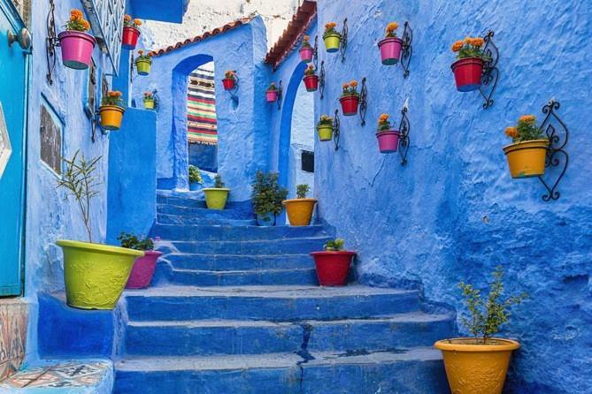 Апартаменты Dar Sidi Mfedal Шефшауэн Номер фото